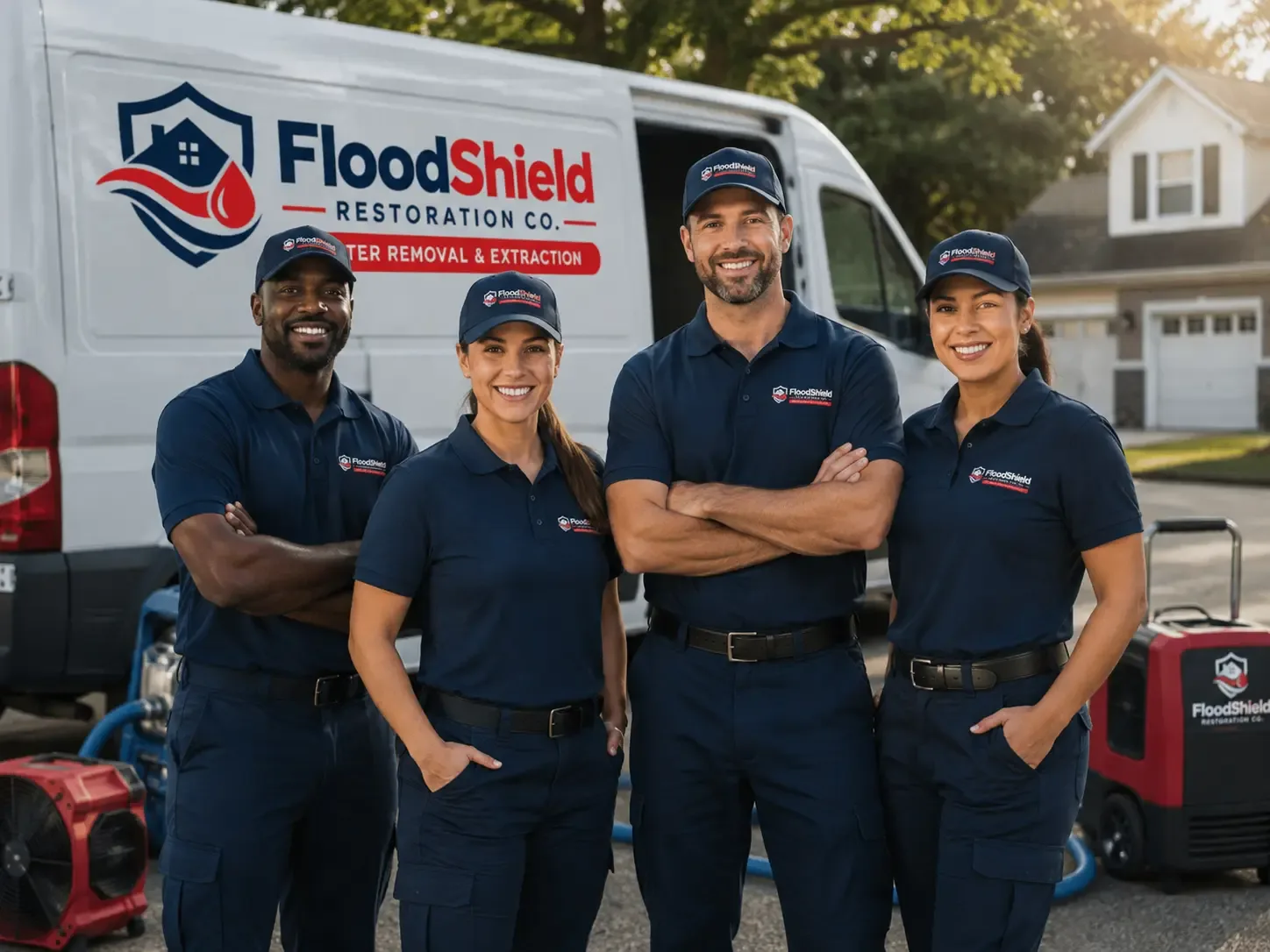 Flood Damage Restoration company in Prairie Farm, WI
